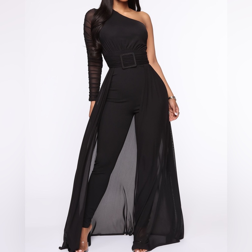 NWT Better Be Sure Black Jumpsuit